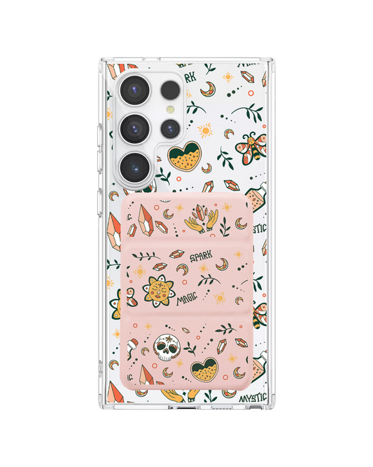 Android Magnetic Trifold Wallet Case - Mystic