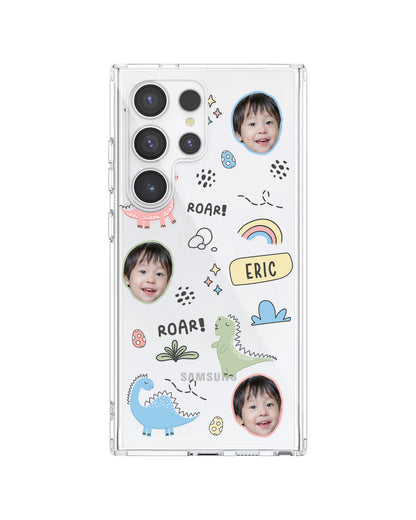 Android Rearguard Hybrid - Face Grid Dino