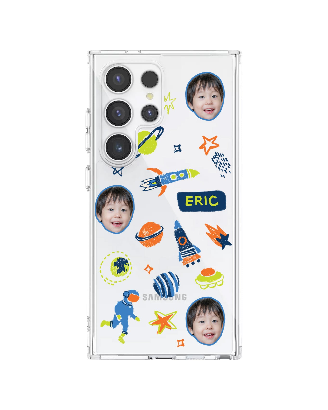 Android Rearguard Hybrid - Face Grid Galaxy