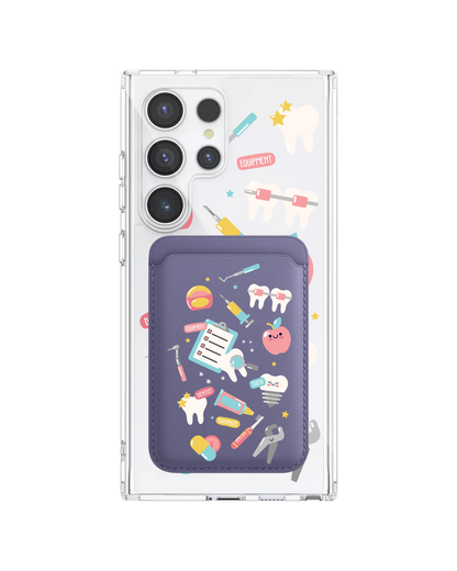 Android Magnetic Wallet Case - Dentist