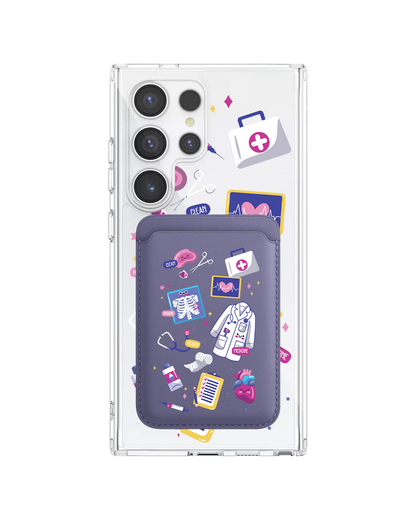 Android Magnetic Wallet Case - Doctor
