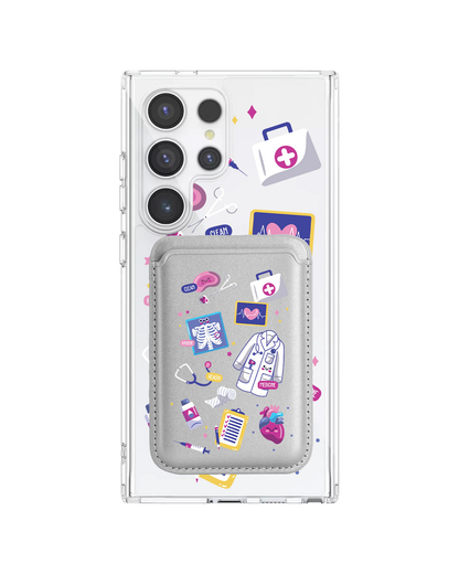 Android Magnetic Wallet Case - Doctor