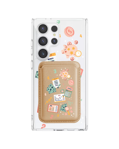 Android Magnetic Wallet Case - Finance