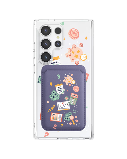 Android Magnetic Wallet Case - Finance