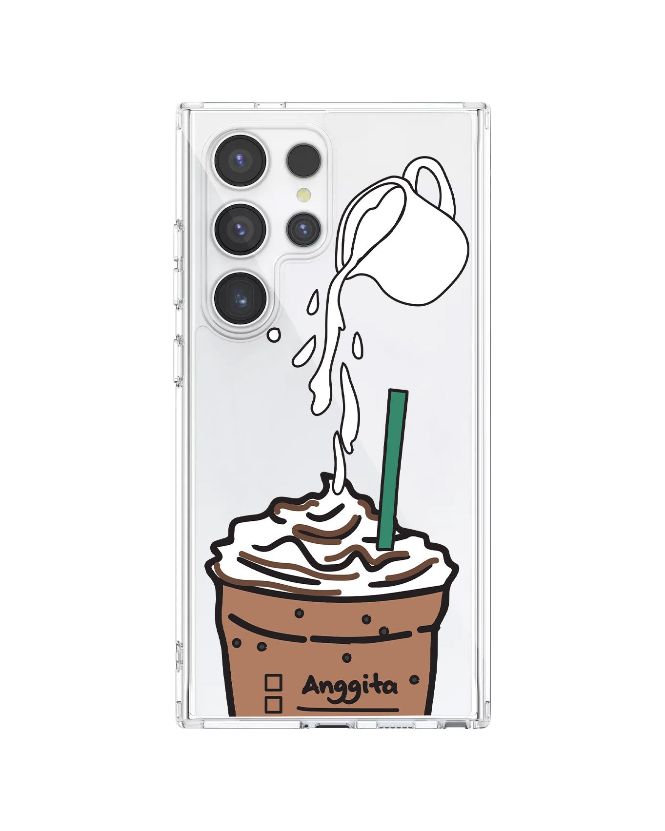 Android Rearguard Hybrid Case - Coffee Frappe