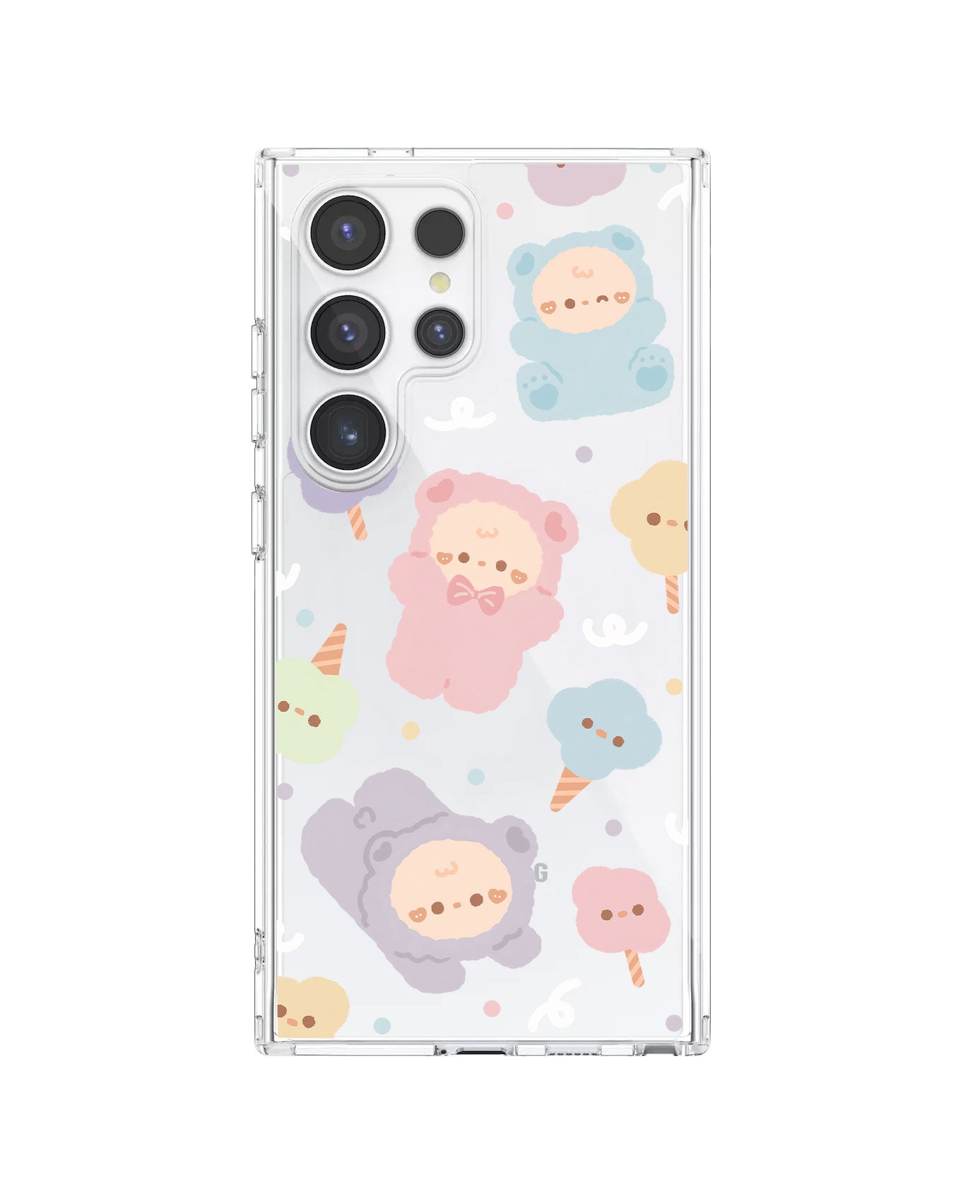 Android Rearguard Hybrid Case - Cotton Teddy