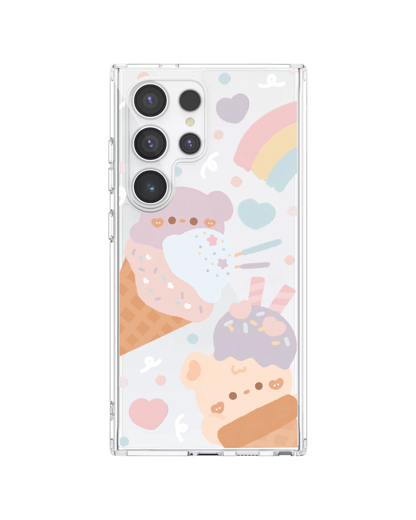 Android Rearguard Hybrid Case - Ice Cream for Teddy