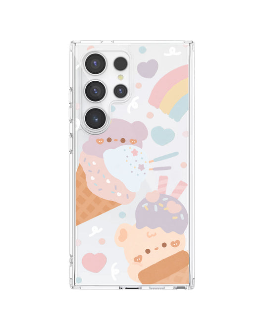 Android Rearguard Hybrid Case - Ice Cream for Teddy