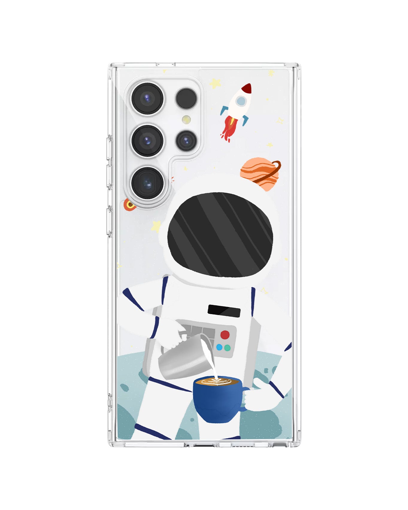 Android Rearguard Hybrid Case - Baristronaut