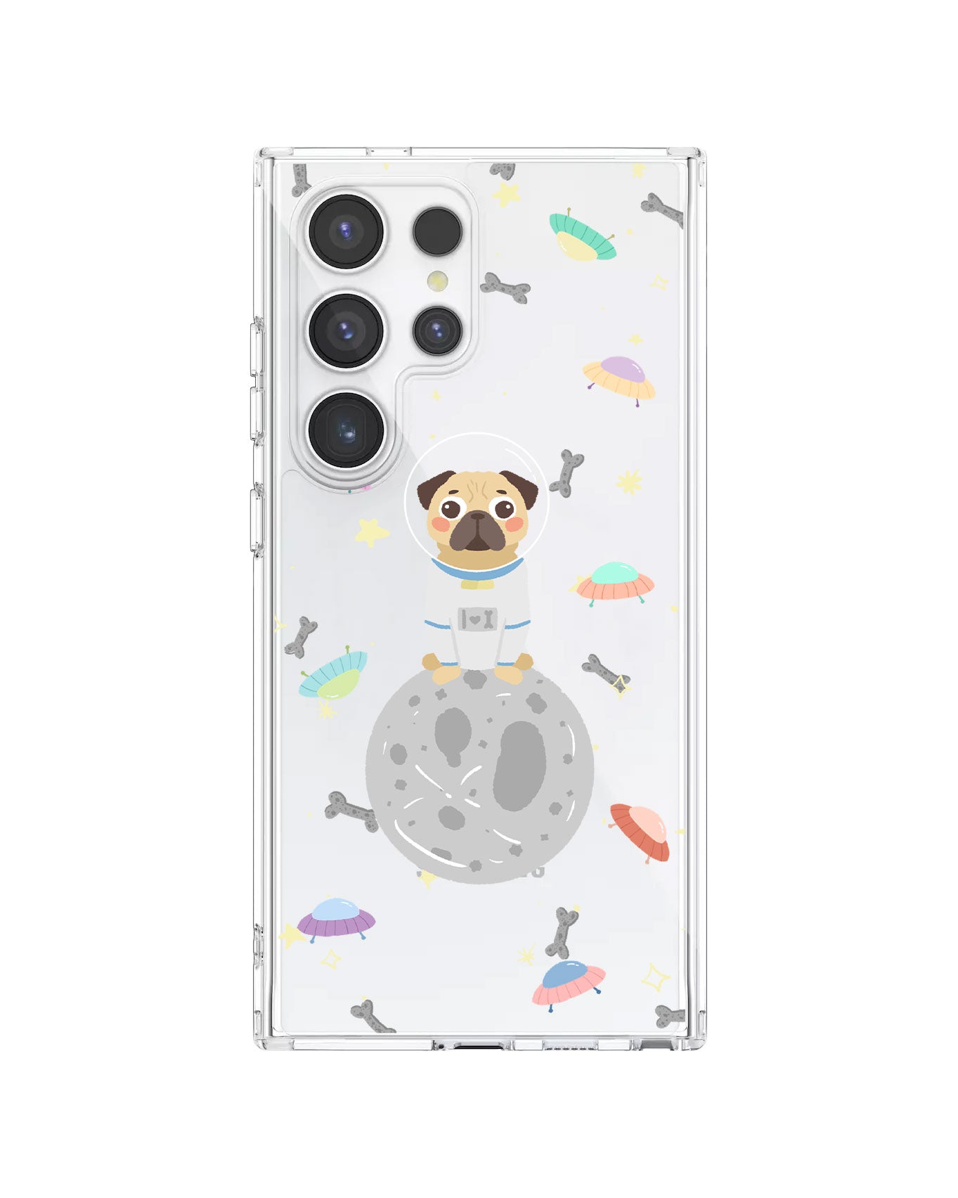 Android Rearguard Hybrid Case - Pugstronauts