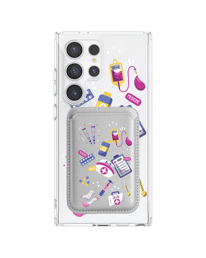 Android Magnetic Wallet Case - Nurse