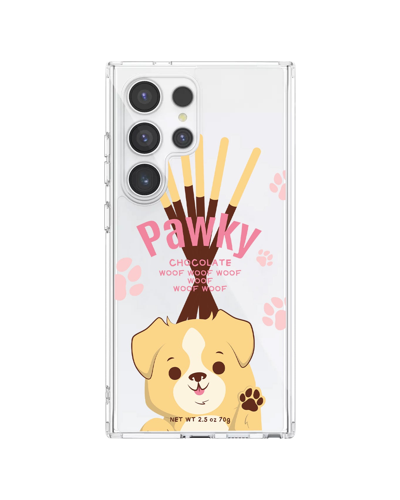 Android Rearguard Hybrid Case - Pawky Dog