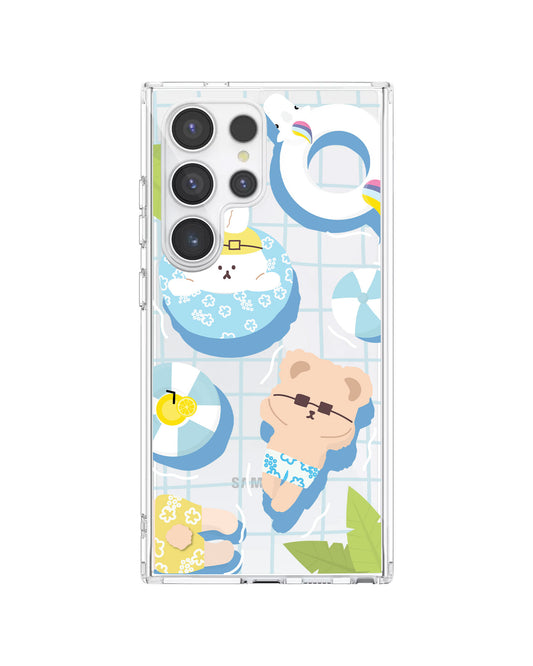 Android Rearguard Hybrid Case - Pool Party Blue