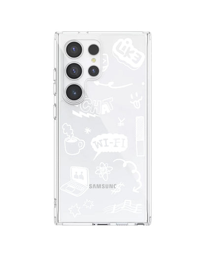 Android Rearguard Hybrid - Social White