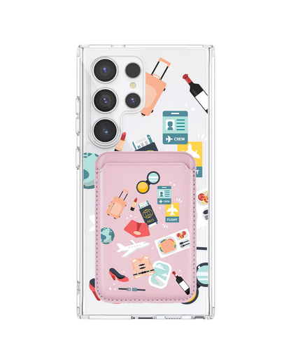 Android Magnetic Wallet Case - Stewardess or Flight Attendant