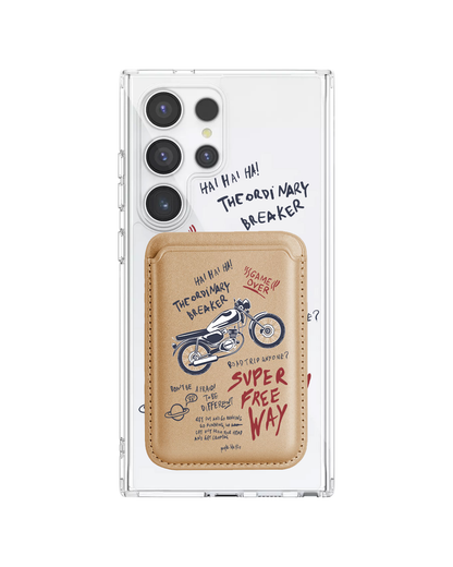 Android Magnetic Wallet Case - The Ordinary Breaker