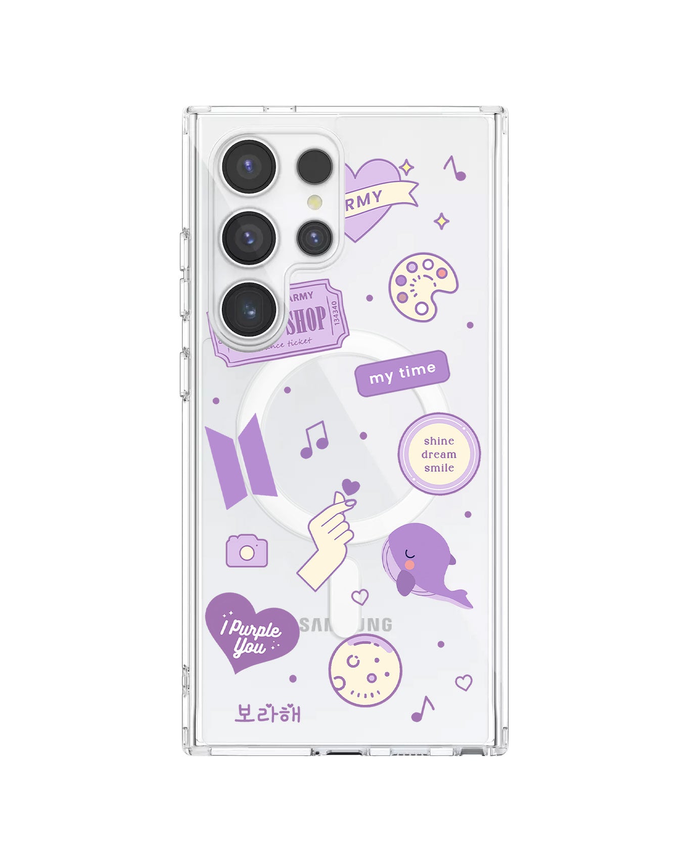 Magsafe Case - BTS Sticker Pack