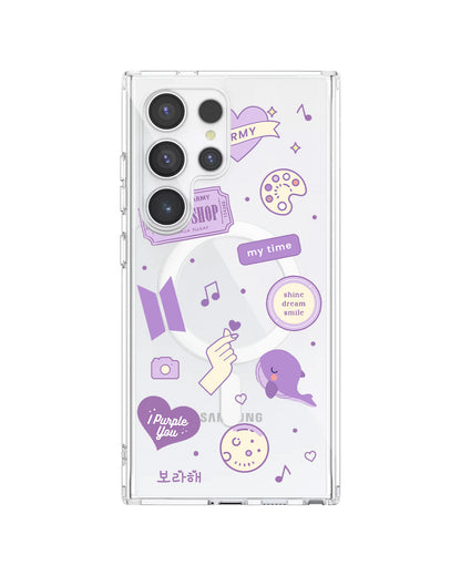 Magsafe Case - BTS Sticker Pack