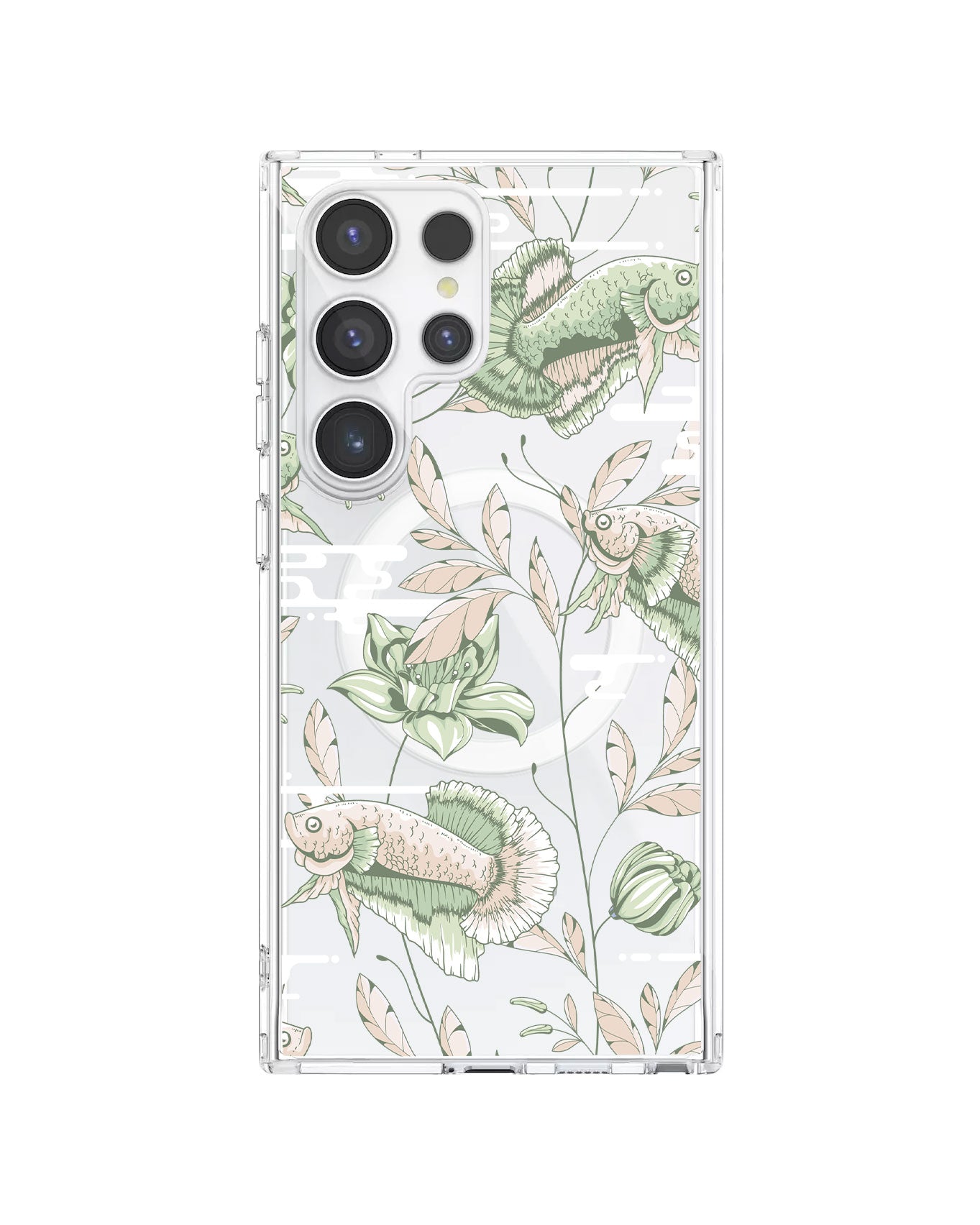 Magsafe Case - Fish & Floral 6.0