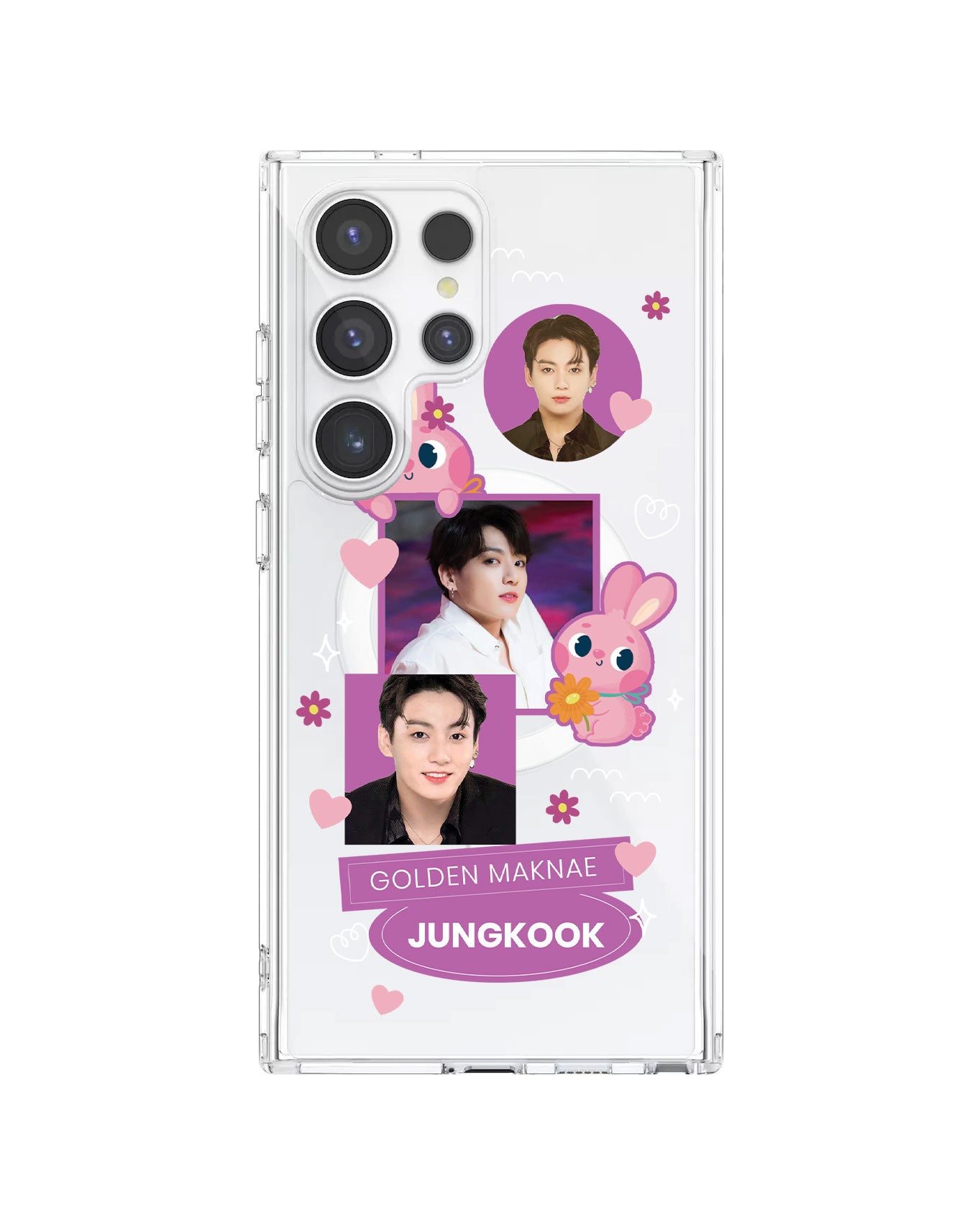 Magsafe Case - Face Grid Bunny