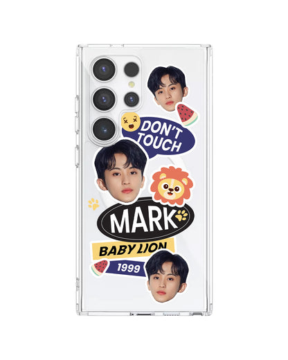 Magsafe Case - Face Grid Baby Lion