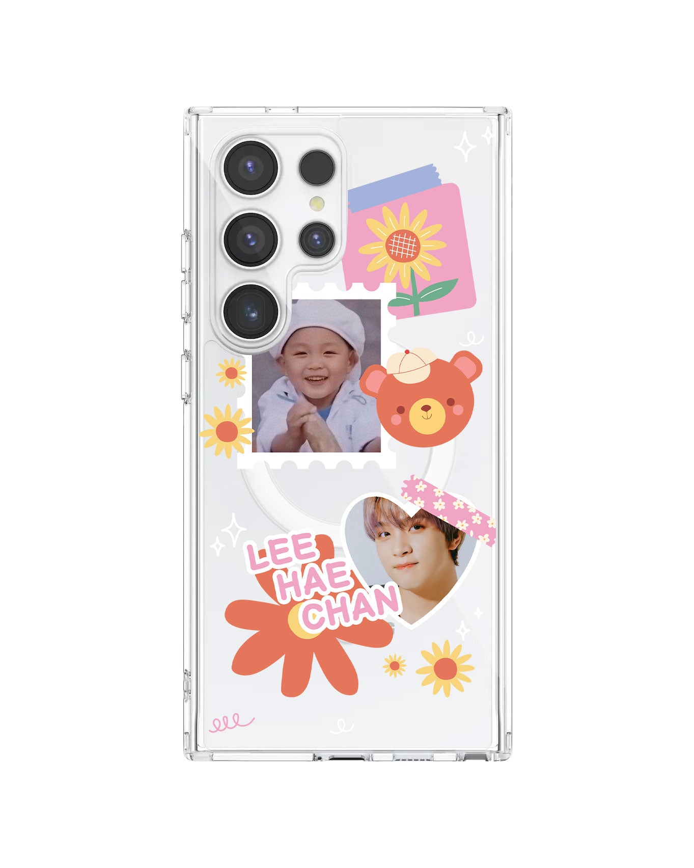 Magsafe Case - Face Grid Sunflower