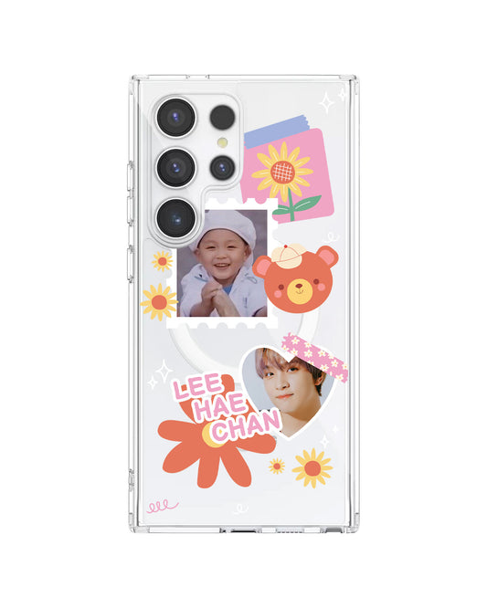 Magsafe Case - Face Grid Sunflower