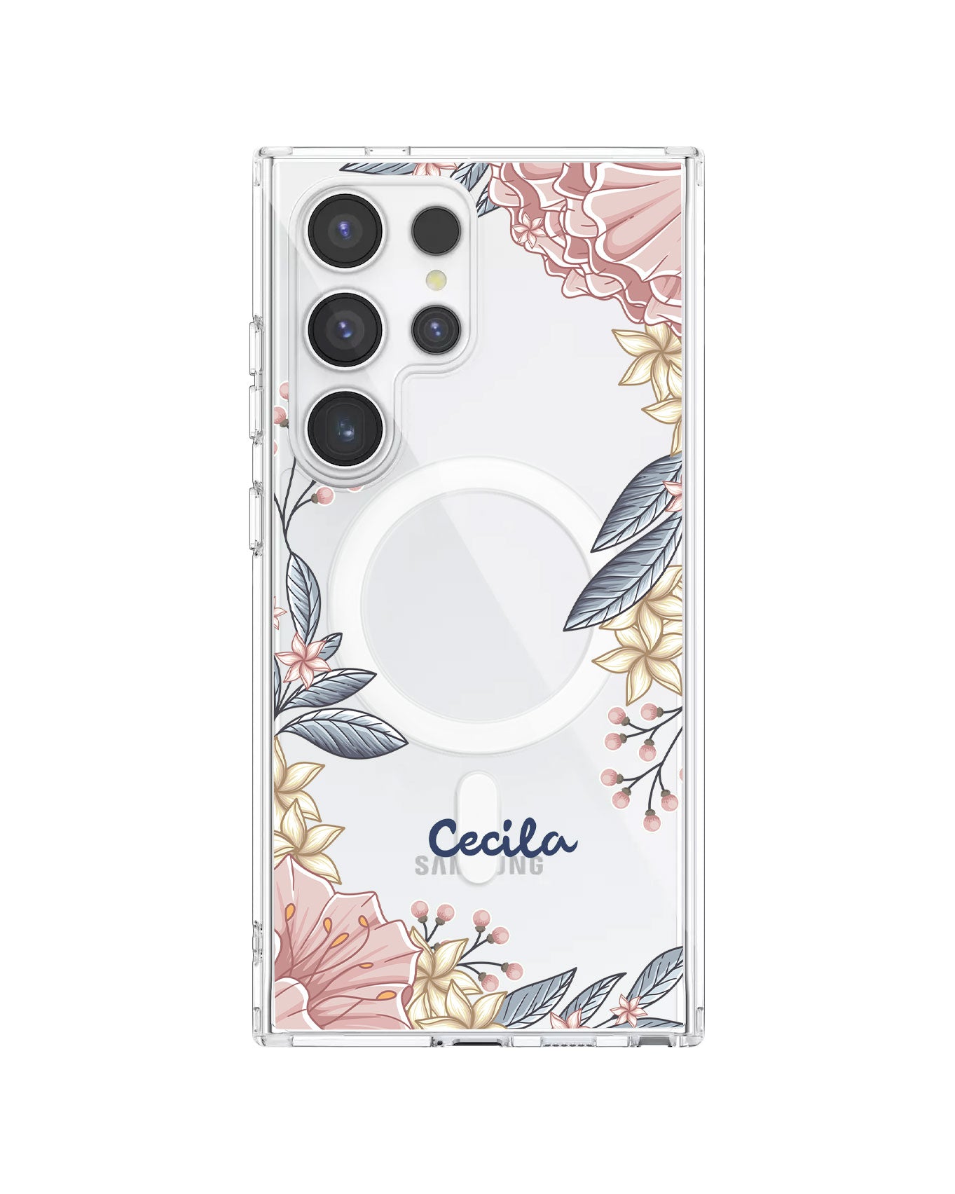 Magsafe Case - Pink Florals