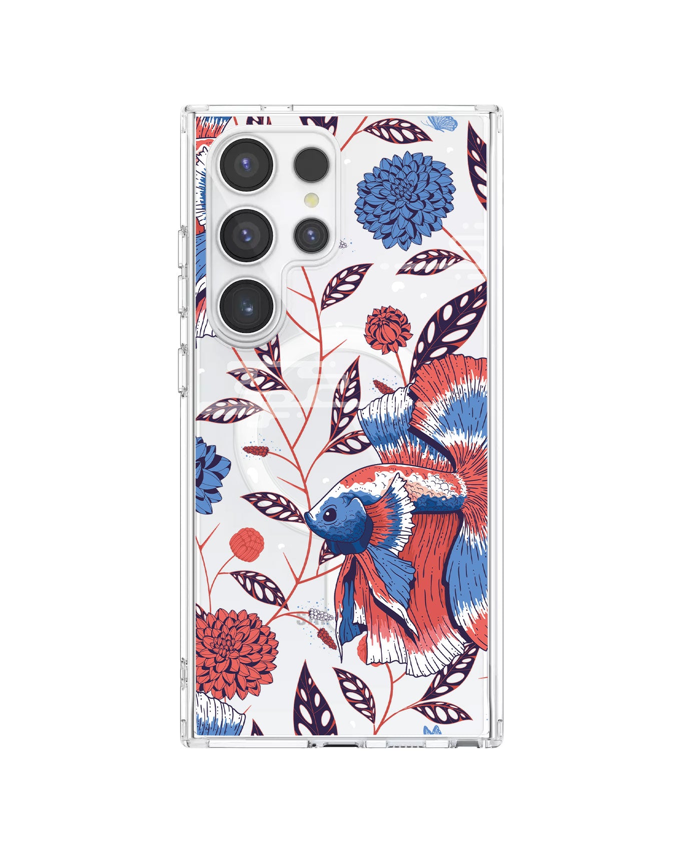 Magsafe Case - Fish & Floral 2.0