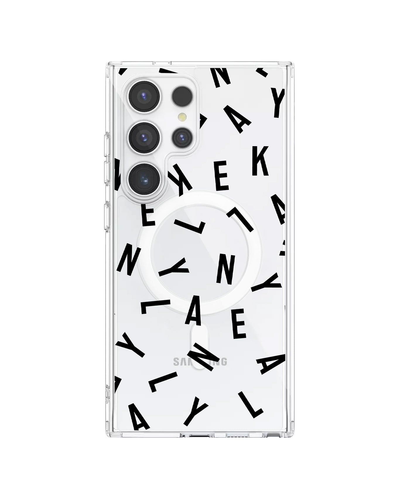 Magsafe Case - CUSTOM MONOGRAM 1.0 Noir