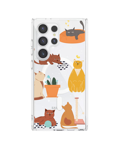 Magsafe Case - Playful Cat