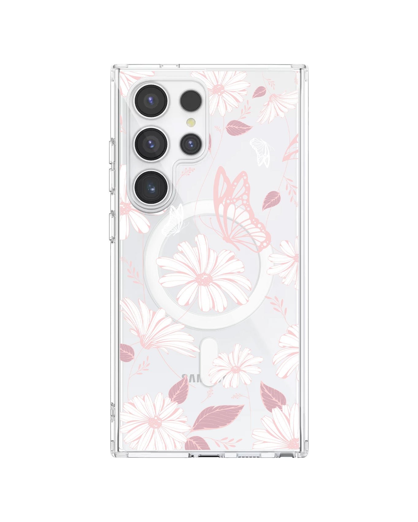 Magsafe Case - Butterfly & Daisy