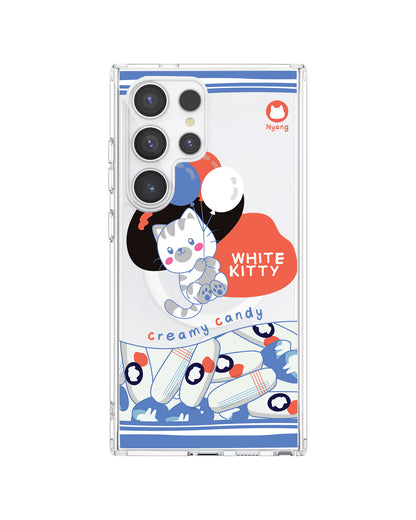 Magsafe Case - White Kitty