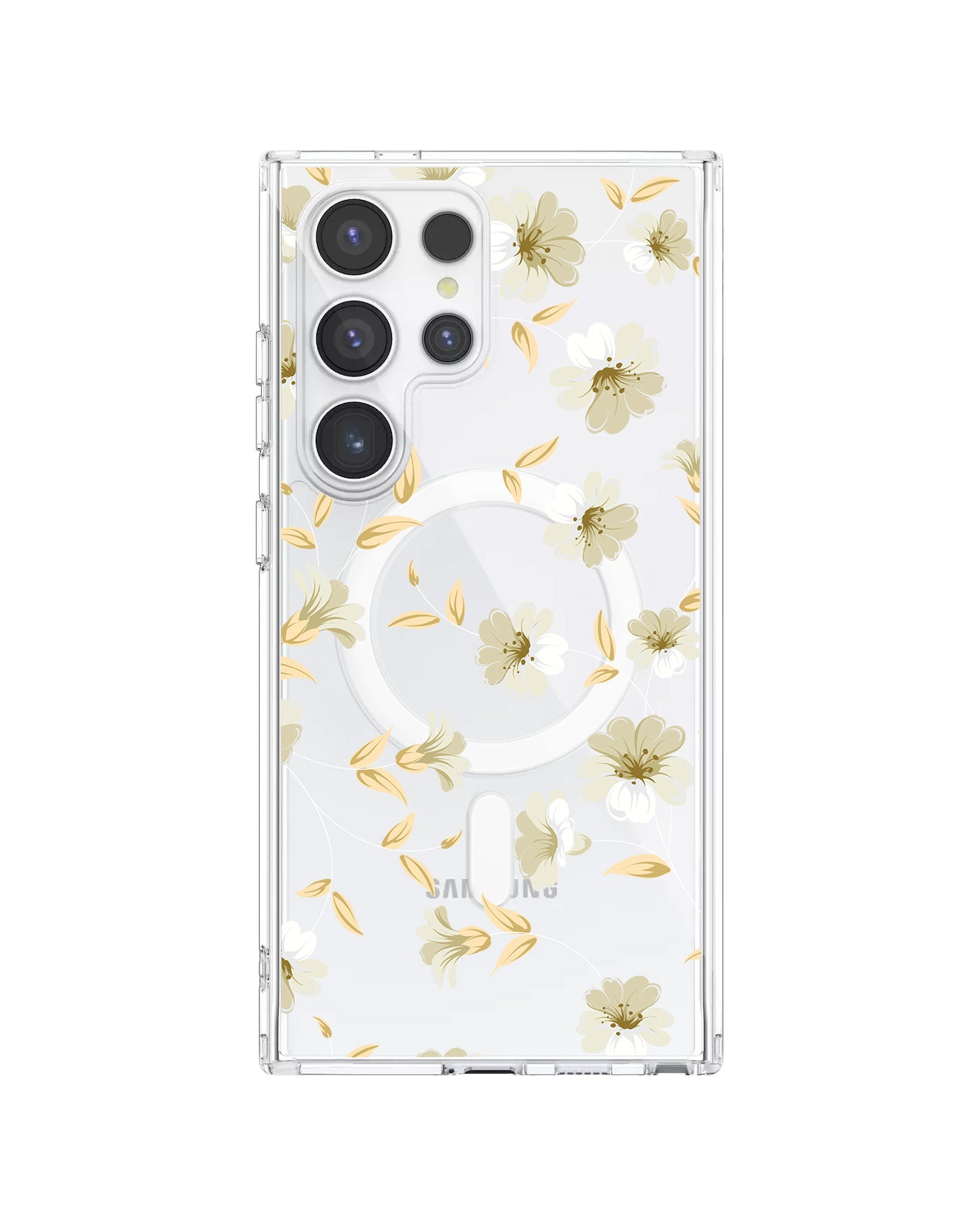 Magsafe Case - White Magnolia