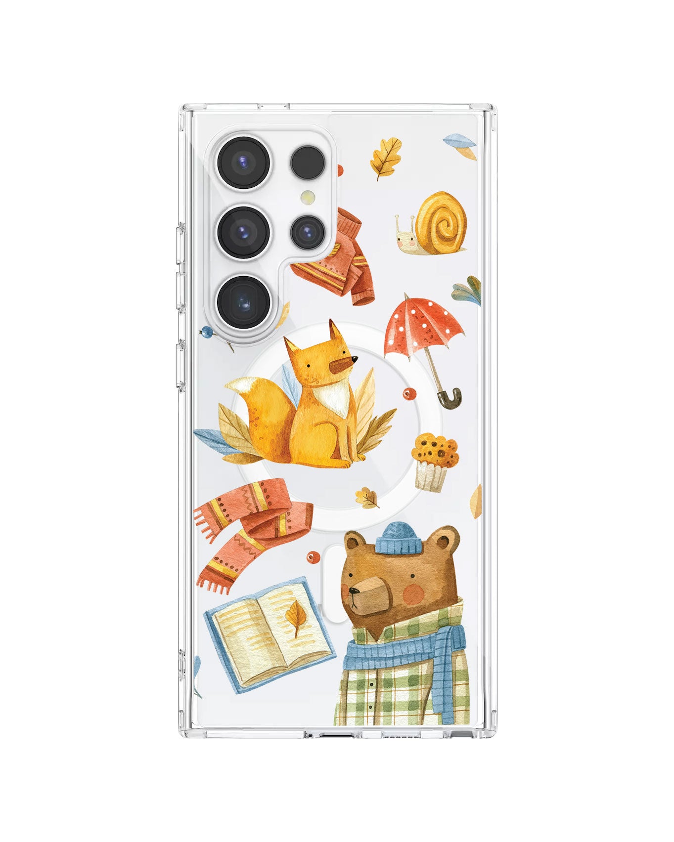 Magsafe Case - Bear and Fox