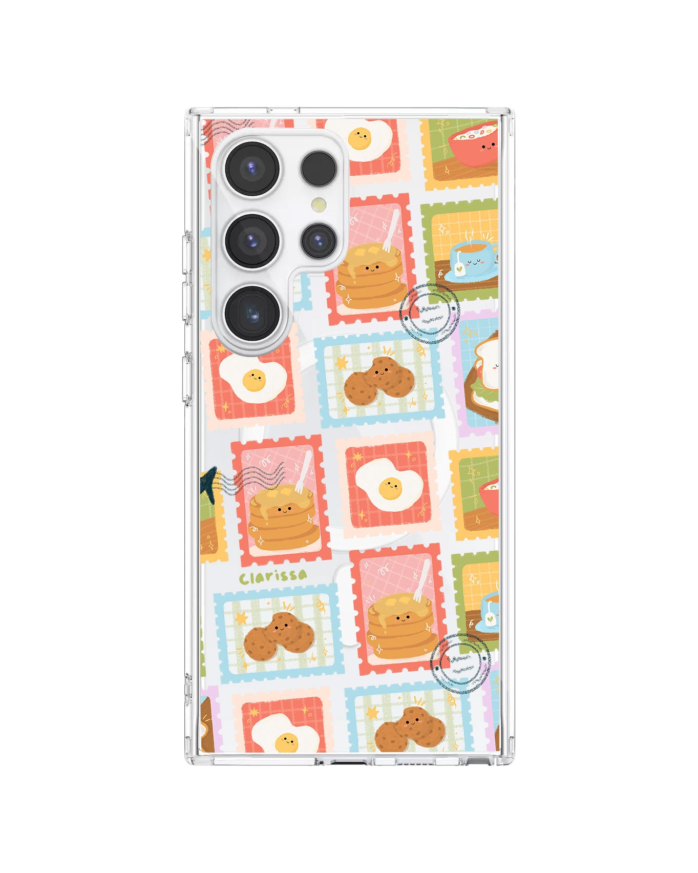 Magsafe Case - Breakfast Menu Stamps