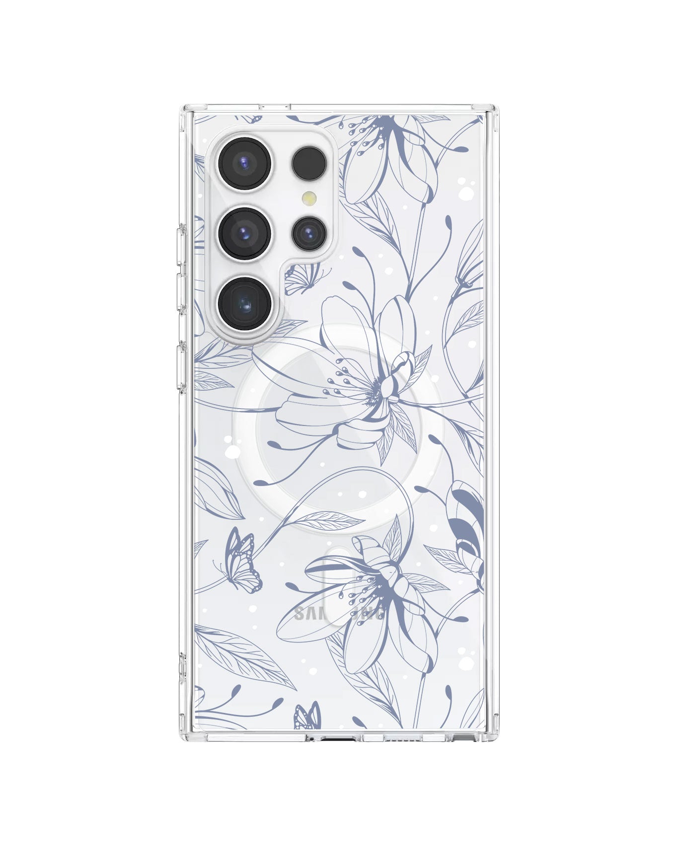 Magsafe Case - Sketchy Flower & Butterfly 2.0