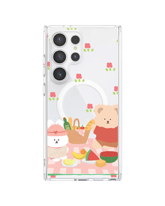 Magsafe Case - Picnic Bear Pink