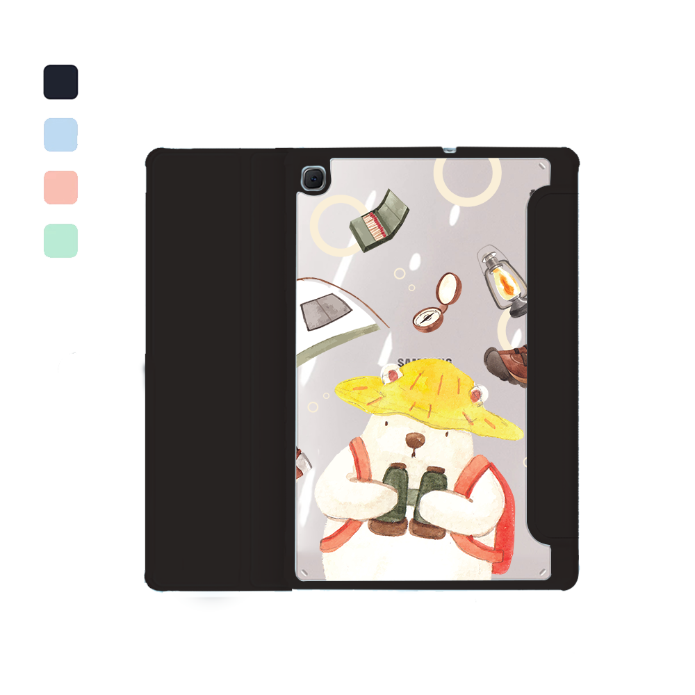 Android Tab Acrylic Flipcover - Adventure of Bear