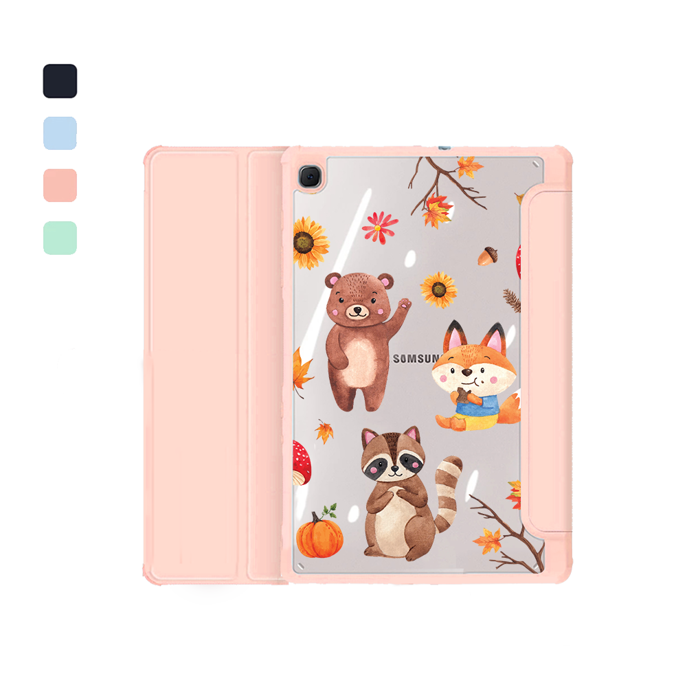 Android Tab Acrylic Flipcover - Autumn Animals