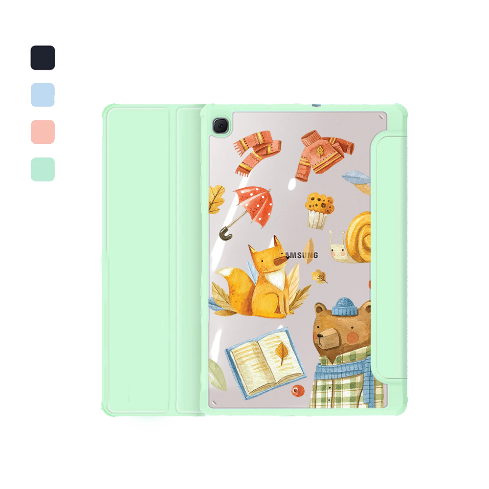 Android Tab Acrylic Flipcover - Bear & Fox