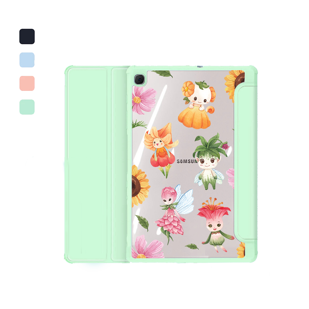 Android Tab Acrylic Flipcover - Magical Garden