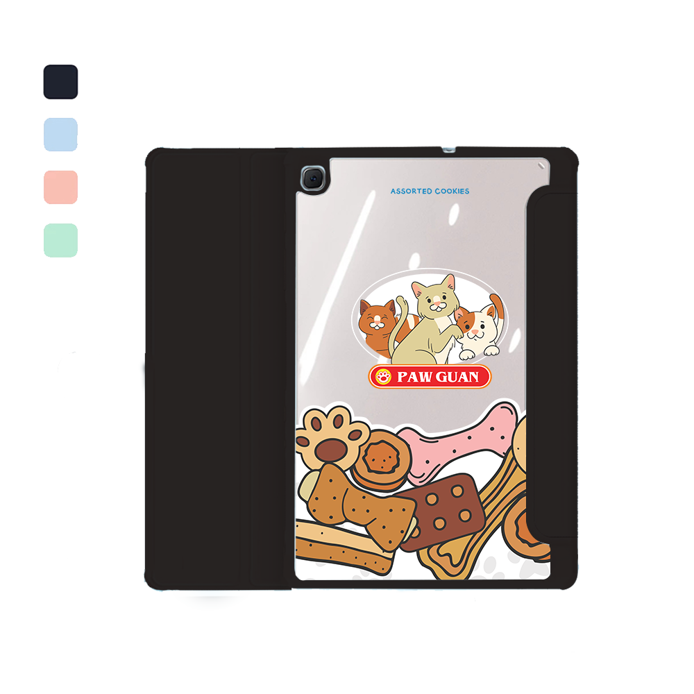 Android Tab Acrylic Flipcover - Pawguan Cat