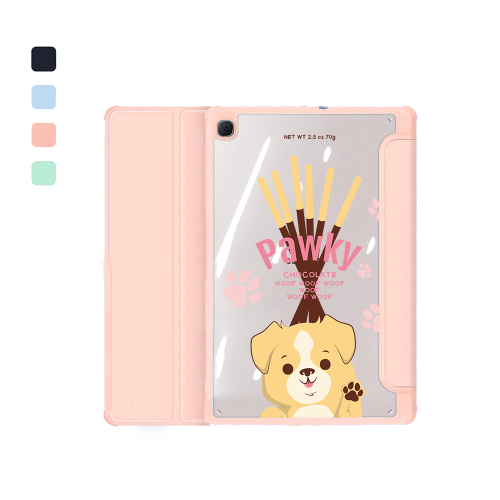 Android Tab Acrylic Flipcover - Pawky Dog