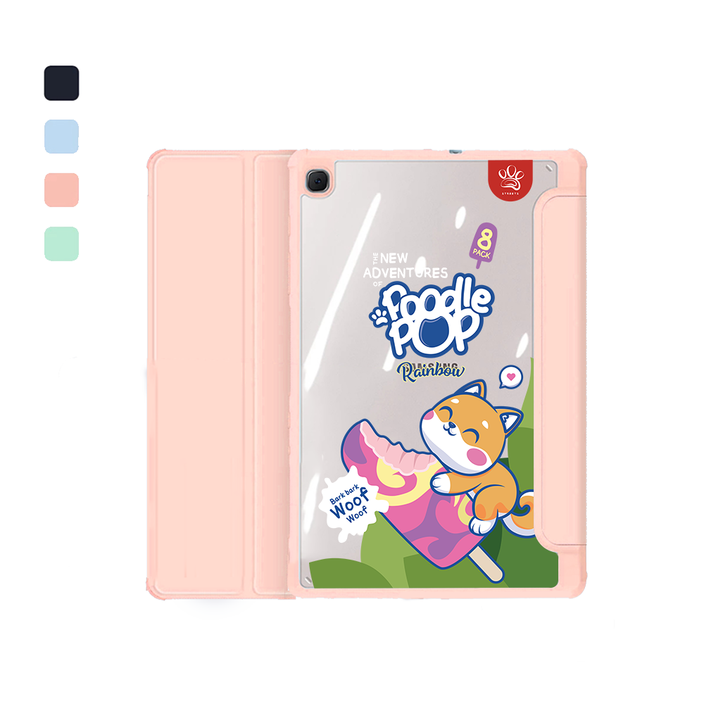 Android Tab Acrylic Flipcover - Poodle Pop