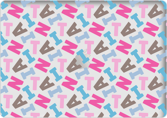 Macbook Snap Case - Scattered Monogram 2.0