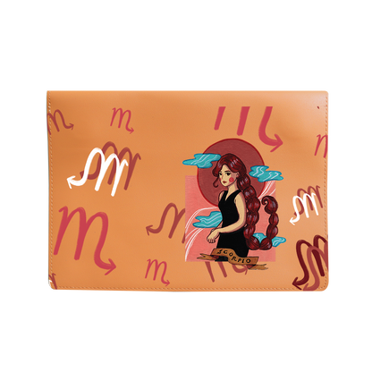 Vegan Leather Sleeve - Scorpio