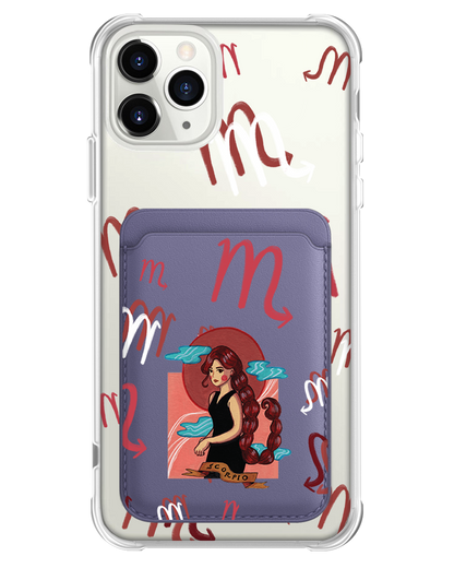 iPhone Magnetic Wallet Case - Scorpio