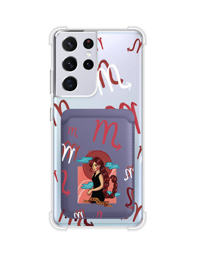 Android Magnetic Wallet Case - Scorpio