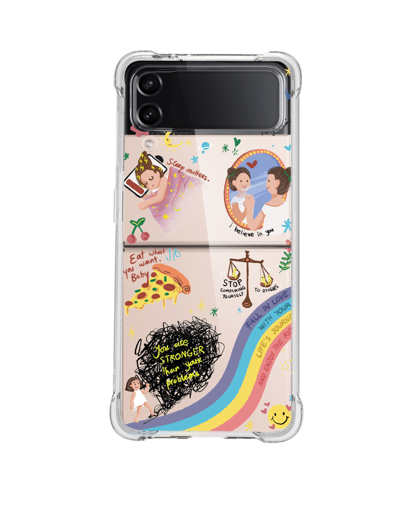 Android Flip / Fold Case - Self Love 2.0